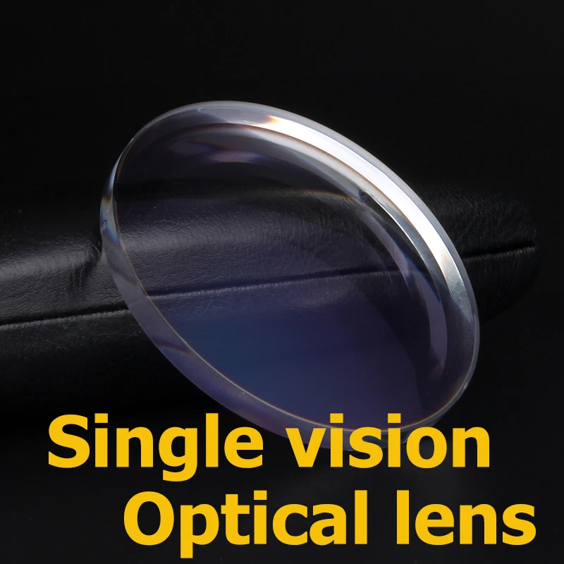 Boer prescription single vision lenses anti blue ray photochromic Myopia Eyeglasses Lens MR-8 Rimless Glasses Optical Lenses