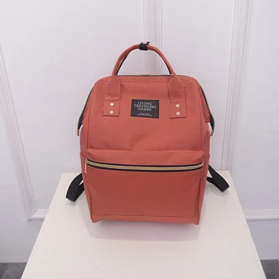 Новые модные женские рюкзаки женские холщовые рюкзаки для девочек школьная сумка высокого качества женские сумки дизайнерский рюкзак для женщин Bolsas - Цвет: Оранжевый