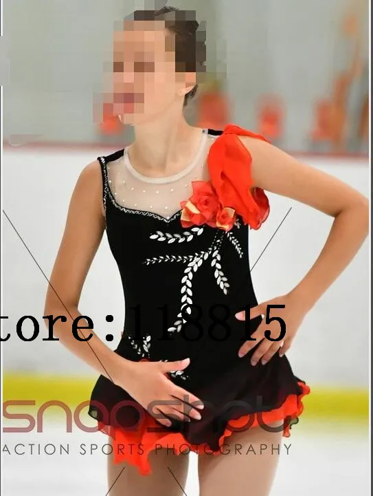 Ice Skating Clothes Purple Girls Competition Skating Clothes for Women