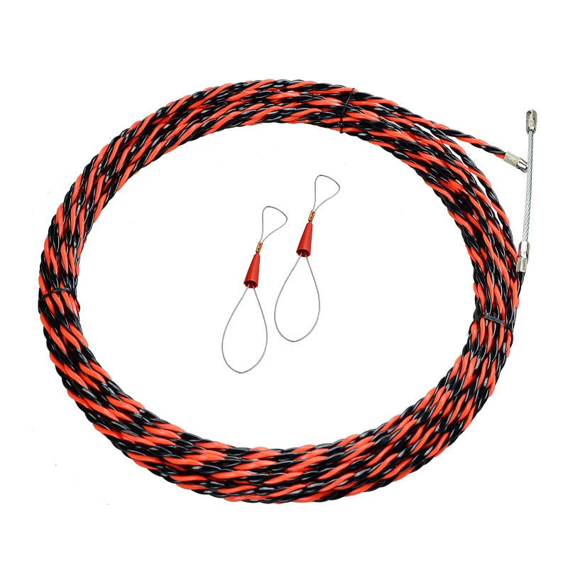 

1 Pc Electrician Threader With Roller Head Electric Cable Push Puller Wire Guide