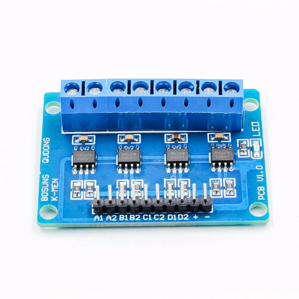 12V L9110S h мост 4Bit DC2.5 4 канала мотор Драйвер IC для Arduino шаговый двигатель|Аксессуары
