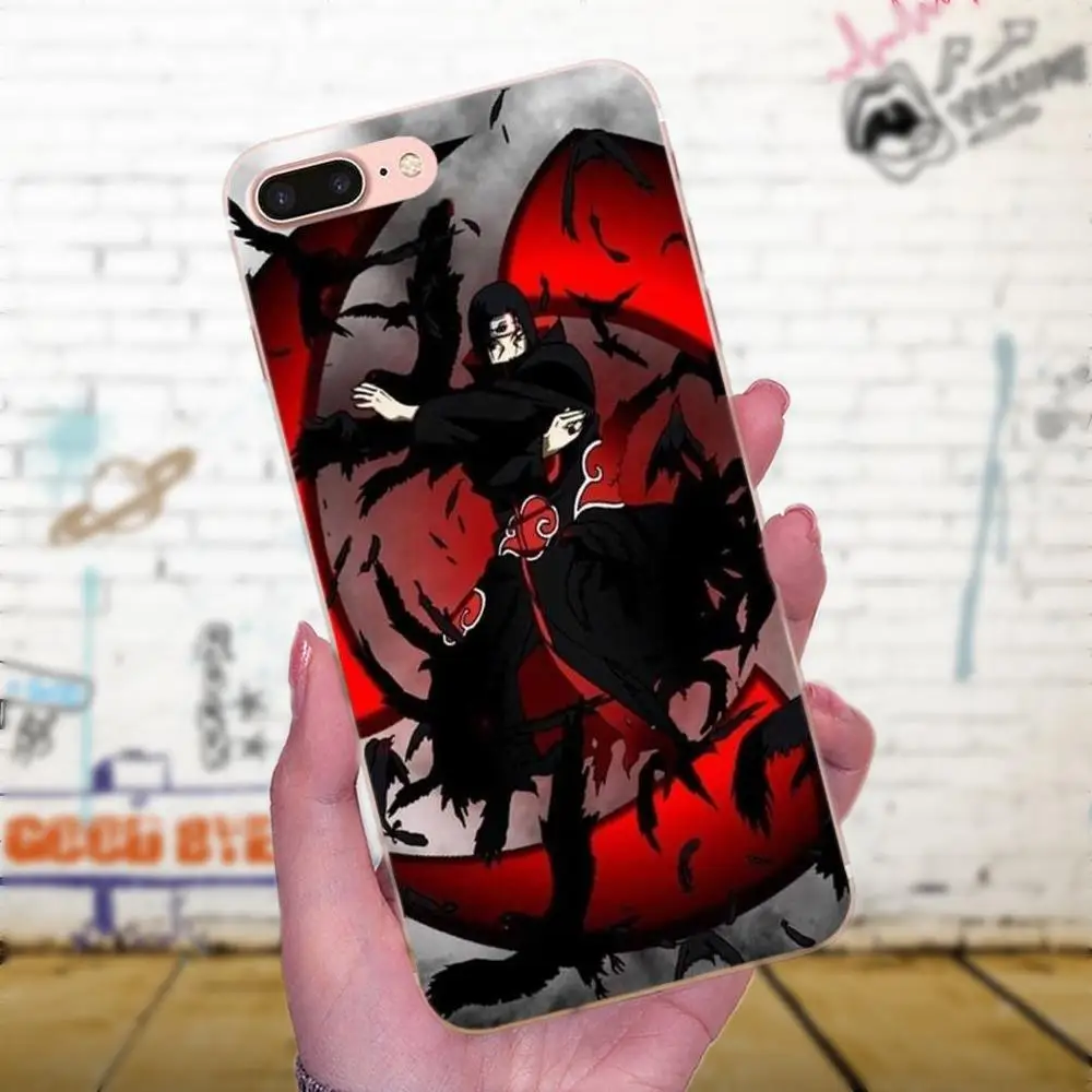Аниме Uchiha Itachi ниндзя Хокаге выгодно для Xiaomi Mi3 Mi4 Mi4C Mi4i Mi5 Mi 5S 5X6 6X8 SE A1 Max Mix 2 Note 3
