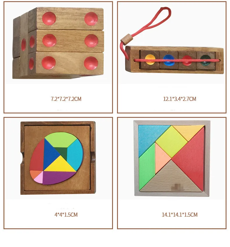 Забавные головоломки деревянные геометрические формы головоломки деревянные головоломка Танграм/головоломки детские развивающие игрушки для мальчиков