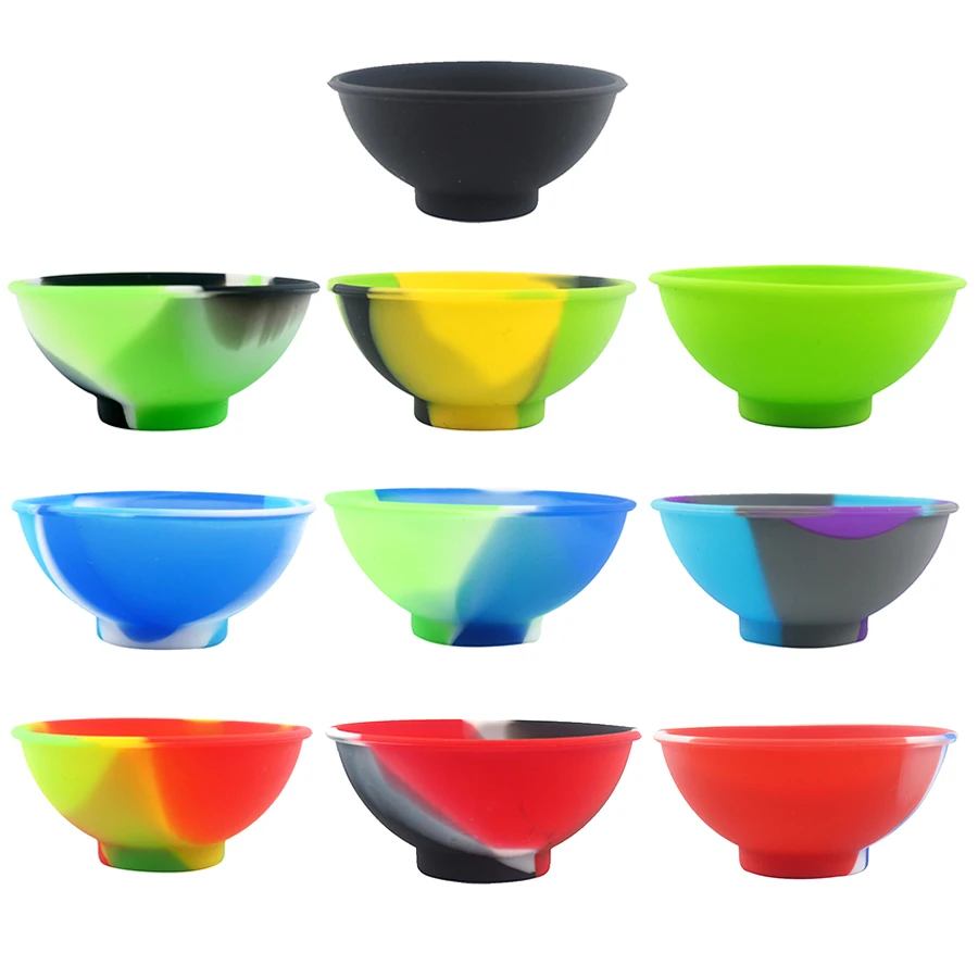 

Silicone bowl and silicone containers