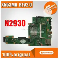 N2930 と 4 コア X553MA マザーボード ASUS A553M REV2.0 D553M F553M X503M ノートパソコンのマザーボード X553MA メインボード morherborad