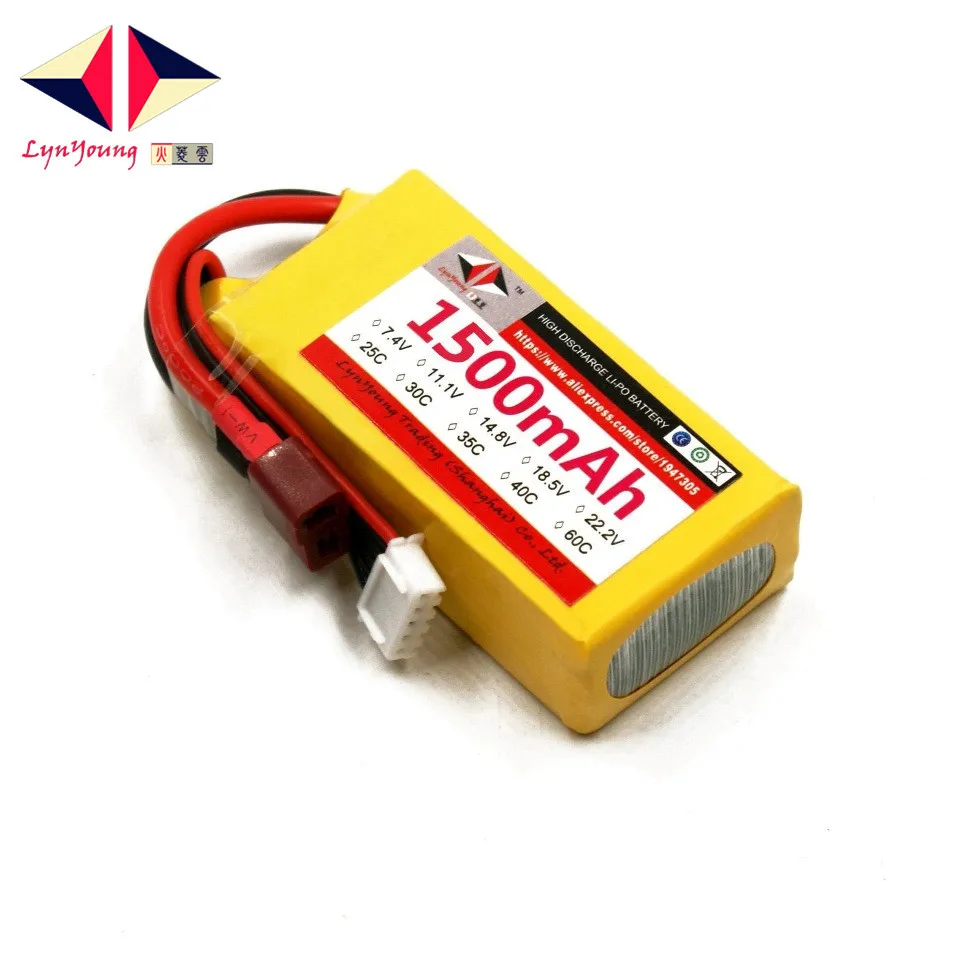 

HX Lipo Battery 5S 18.5V 1500mah 30C For RC Drone Quadcopter Helicopter Airplane Boat Car Remote Control Toys Battery