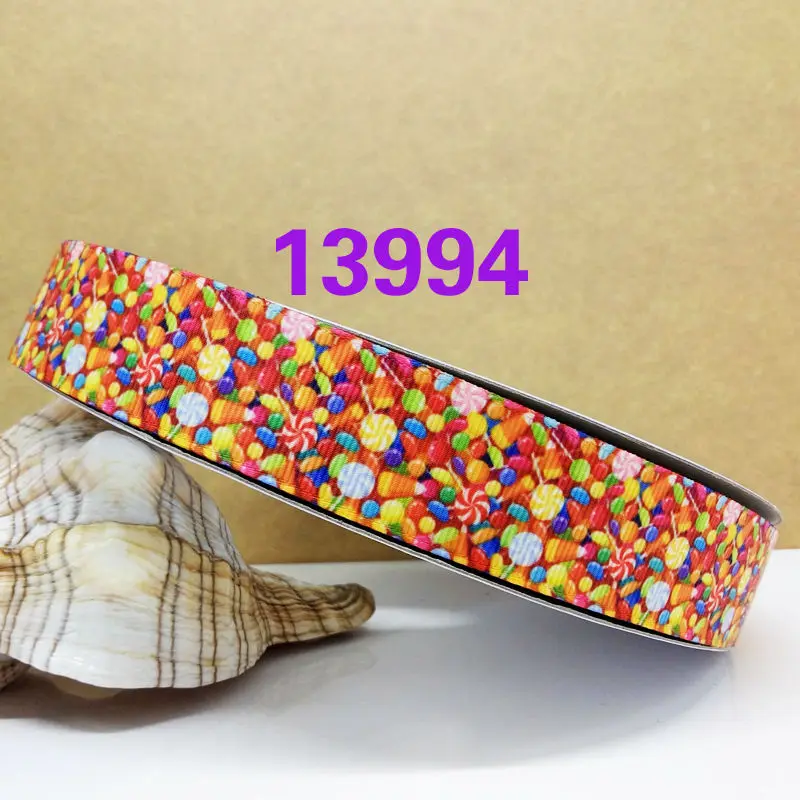 

Free shipping 2016 new arrival ribbons Hair Accessories ribbon 10 yards printed grosgrain ribbons 13994