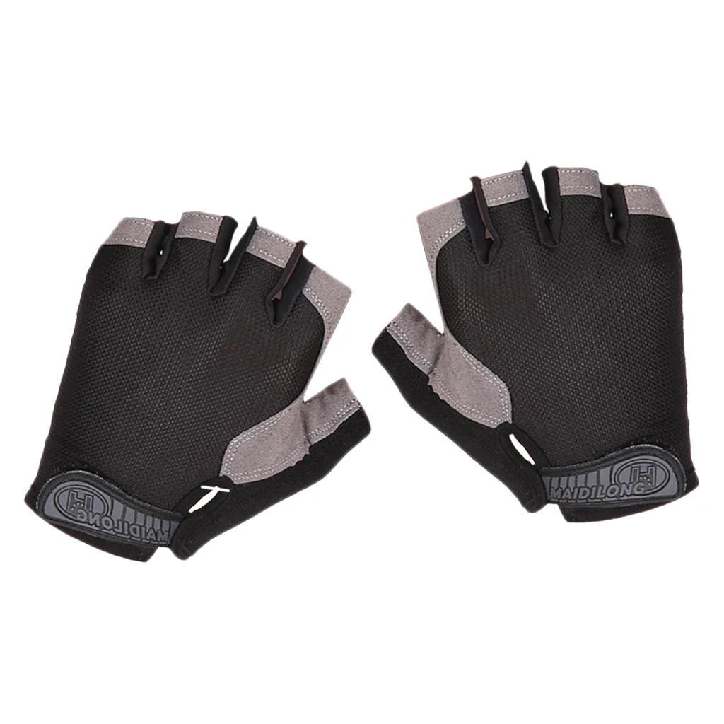 Outdoor Sports Cycling Shockproof Half Finger Gloves Summer Bike MTB Bicycle Glove Driving Fitness Gloves for Men & Women