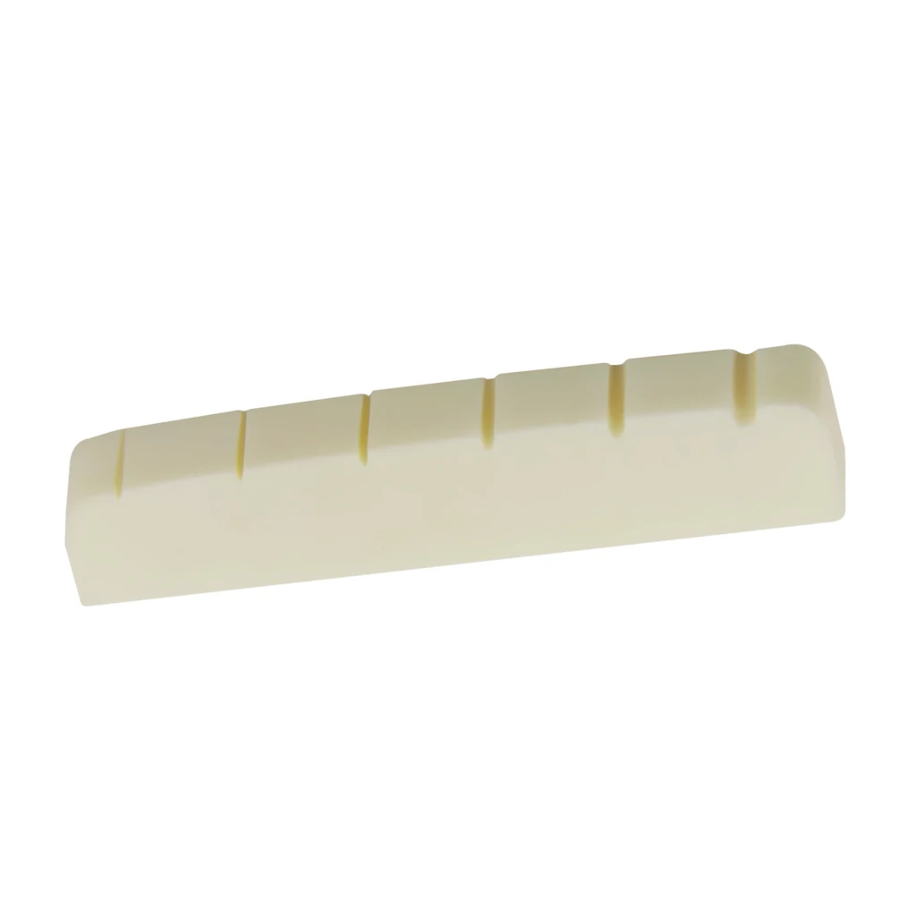 Replacement Bone Bridge Nut Set 43mm Bone Nut for LP Electric Guitar Musical Stringed Instruments Accessories
