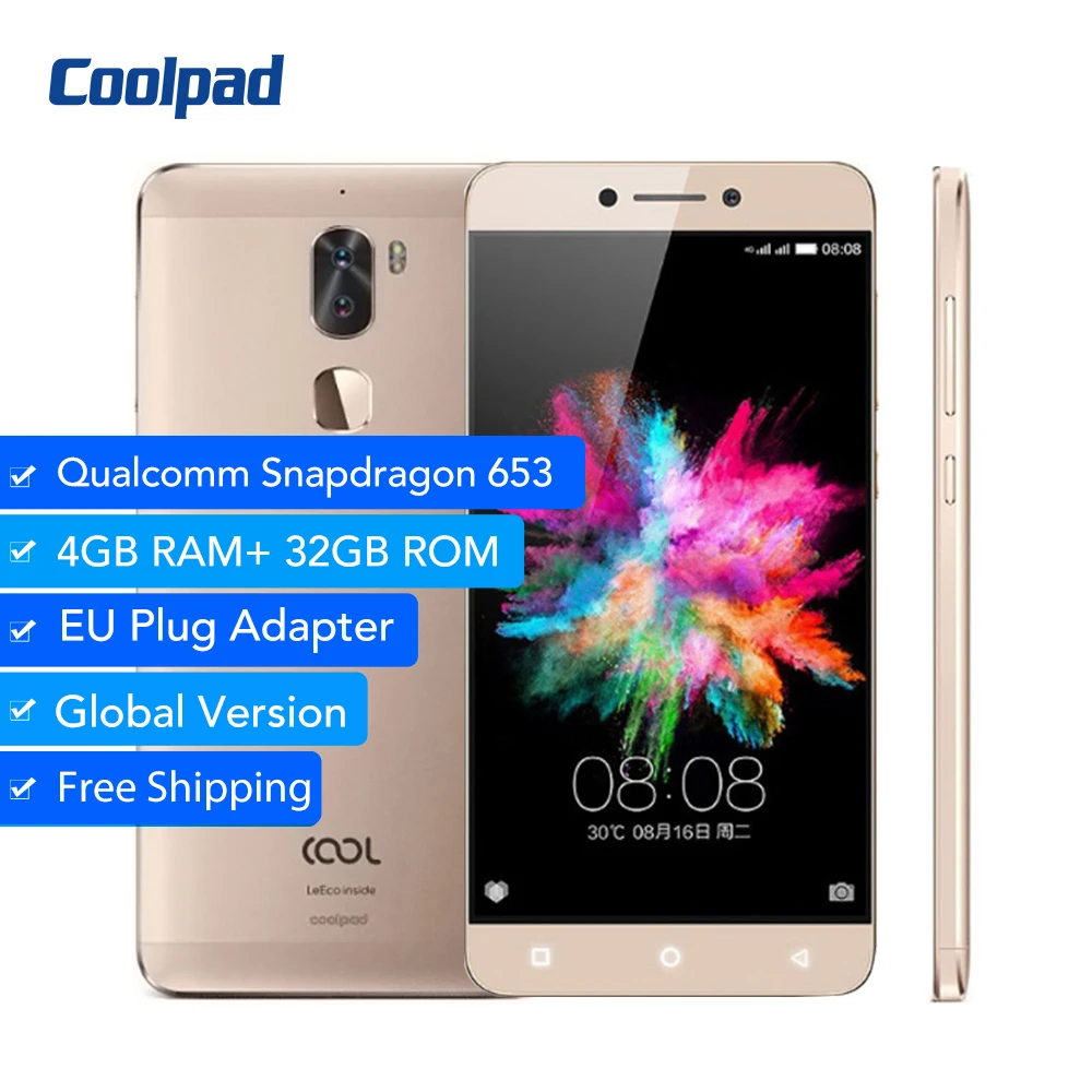 Глобальная версия Letv Coolpad 1 Cool1 4 ГБ Оперативная память 32 Встроенная Восьмиядерный
