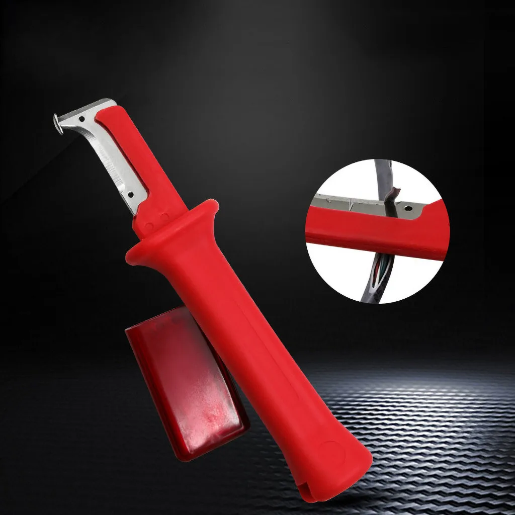 

2019 New Insulation skinning knifes 31HS German electrician cable wire Stripping Cutter#25