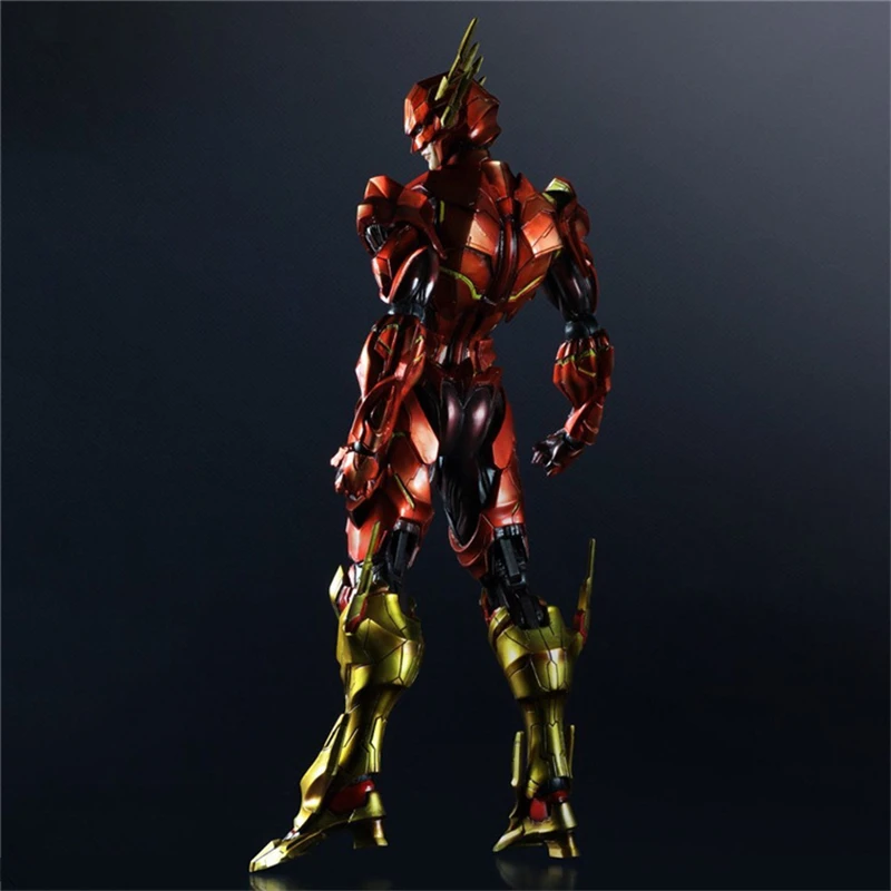 PLAY ARTS KAI DC Comics Justice League The Flash PVC Action Figure Collectible Model Kids Toys Doll