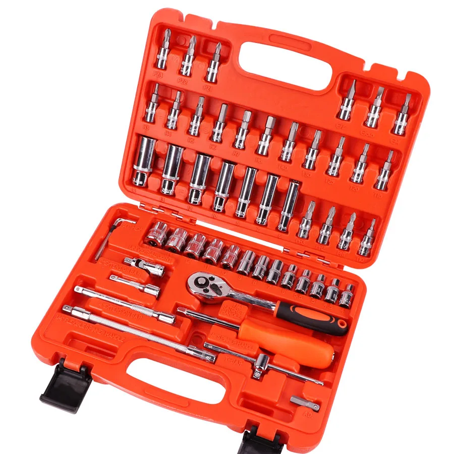 MX-DEMEL 53pcs Combination Tool Wrench Set Car Repair Tool Sets Batch Head Ratchet Pawl Socket Spanner Screwdriver Socket Set MX-DEMEL 53pcs Combination Tool Wrench Set Car Repair Tool Sets Batch Head Ratchet Pawl Socket Spanner Screwdriver Socket Set