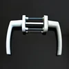 Plastic Steel double-sided Door Handle lock sliding push door handle 53-63MM ► Photo 1/3