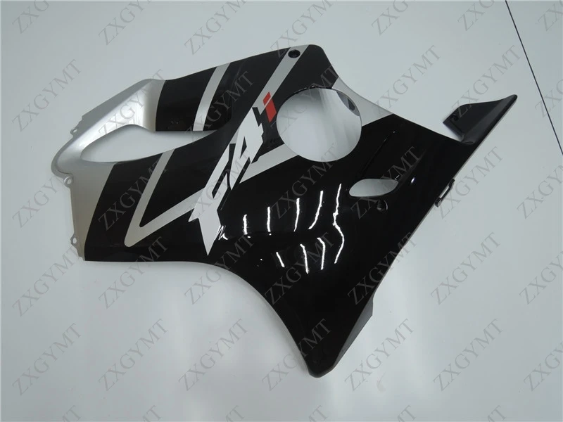 Мотоцикл обвес CBR F4i 2001-2003 серебристый, черный полный наборы для тела CBR 600 02 Пластиковые обтекатели CBR F4i 2002