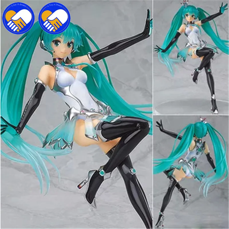 

A TOY A DREAM New 22cm Movable Anime Action Figure Hatsune Miku Figma 2014 Rc Car Hatsune Model Toy Doll Premium Edition Toy