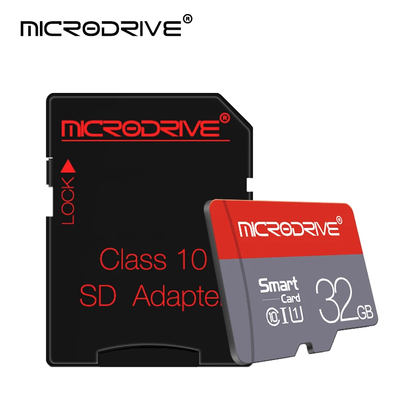 MicroDrive карта памяти micro sd 64 ГБ 32 ГБ 16 ГБ 8 ГБ карта micro sd класс 10 флэш-накопитель памяти Microsd TF/sd карта s /Retai