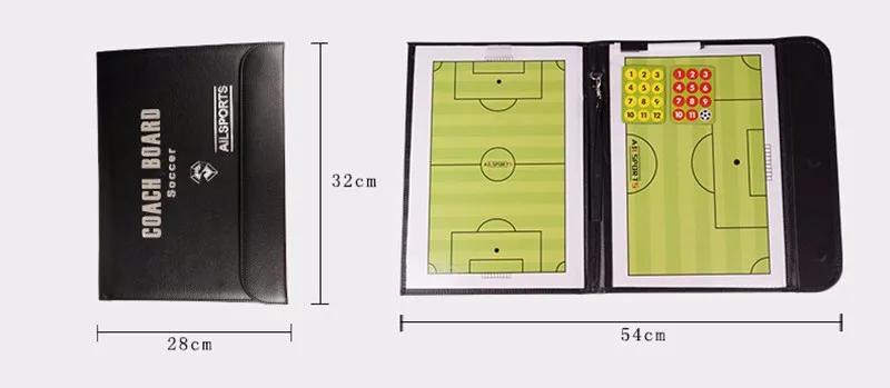 Дизайн Футбол домашний матч Магнитная тактический футбол доска тренер комплекты раза молния обучение тактический плиты футбол инструменты
