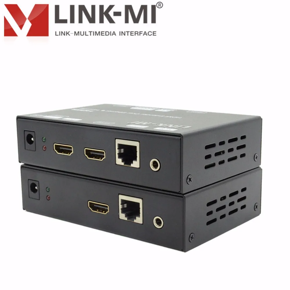 LINK-MI EX24 120 м hdmi-удлинитель Протокола по IP с кодировщик H.264 по TCP IP с ИК-подсветкой, RS232 Поддержка точка-точка, точка ко многим