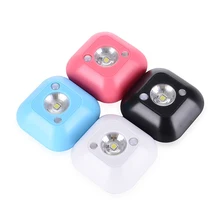 Светодиодный сенсорный Ночной светильник, двойной индукционный инфракрасный датчик движения из pir лампы, магнитный инфракрасный настенный светильник для шкафа, лестницы, светильник