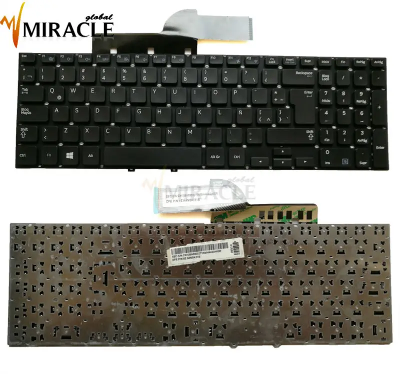 

Repair You Life Laptop Keyboard LA Latin for Samsung 270E5E NP270E5E NP275E5E NP270E5V NP275E5V NP270E5G NP270E5J NP270E5R Black