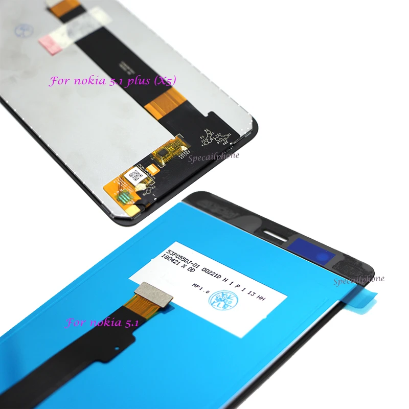ЖК дисплей для Nokia 5.1 Plus 5 TA 1024 1027 1044 1053 1008 1030 1109 nokia сенсорный экран|Экраны мобильных