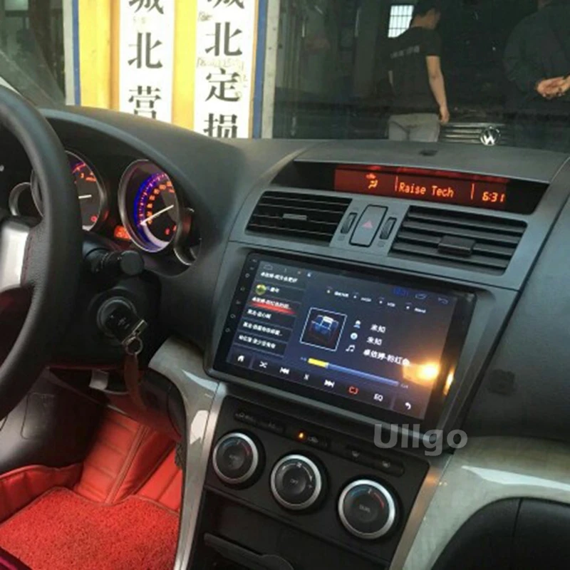Best 9 inch Octa Core Android 8.1 Car Head Unit for Mazda 6 2008-2012 Autoradio GPS Central Multimedia With Radio RDS Mirrorlink wifi 4