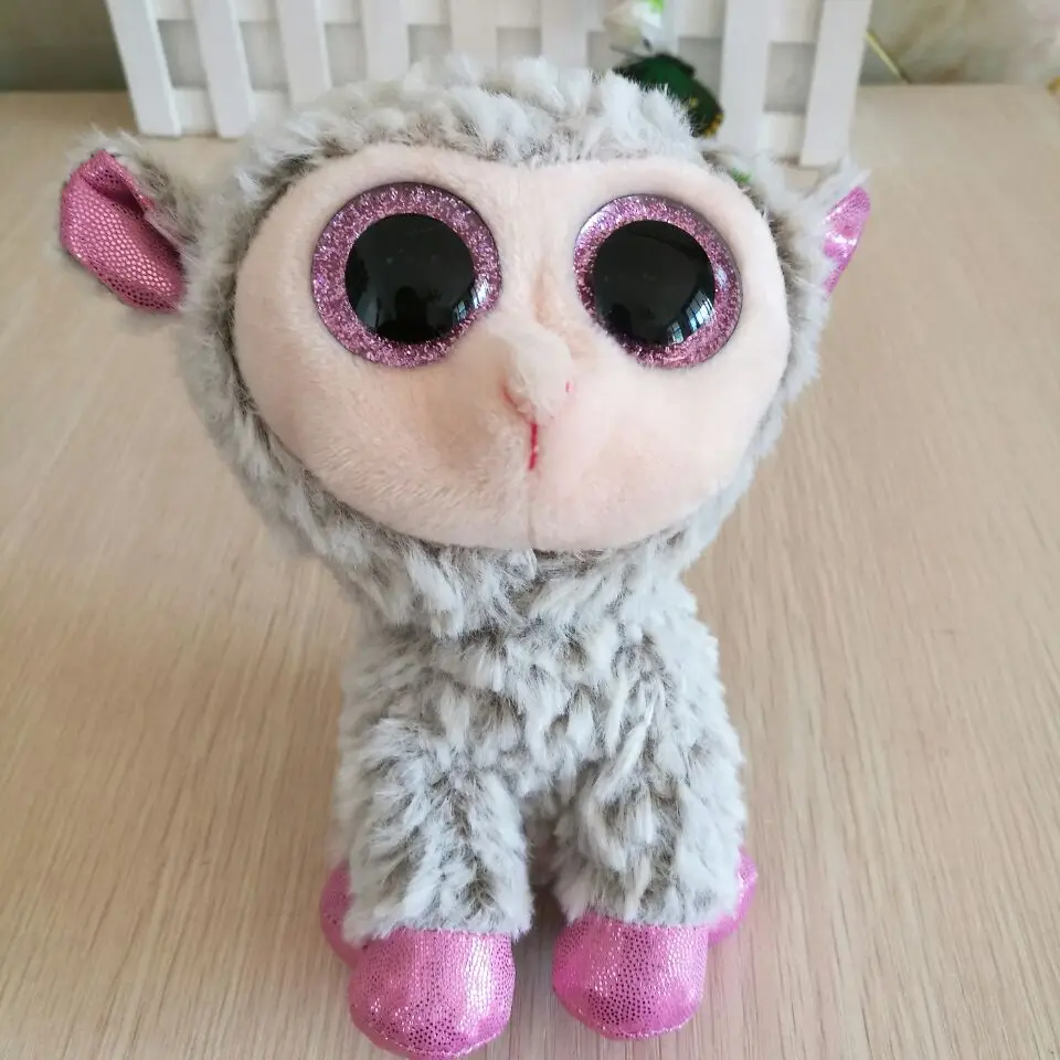 

Dixie lamb 1PC 15CM TY sheep kids Toys Animal Plush Dolls Stuffed Animals