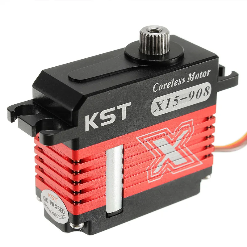 

KST X15-908 9kg 0.08sec 8.4V Mini Cyclic HV Coreless Servo Motor for Glider RC Models