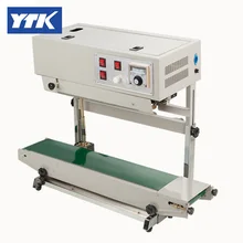YTK FR900 вертикальная упаковочная машина для пластиковой пленки+ печать даты+ уплотнительный ремень
