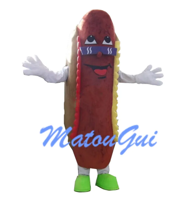

Food Hot Dog Mascot costume Birthday Party Dress Halloween