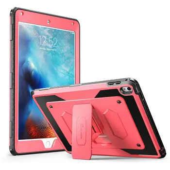 

For iPad Pro 9.7 Case (2016) Armorbox Dual Layer Hybrid Full-Body Protective Kickstand Case With Built-in Screen Protector