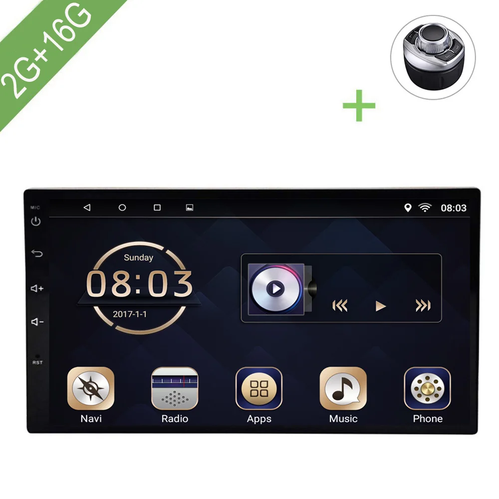 Автомобильный мультимедийный плеер DVD на Android с 7 дюймовым радио GPS для
