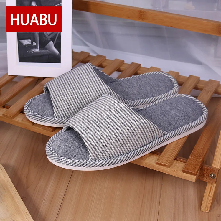 

Hot Sale Spring/Autumn Hemp slippers Men Home Slippers Comfort Home Shoes For Lovers Indoor Slippers Breathable Shoes Men