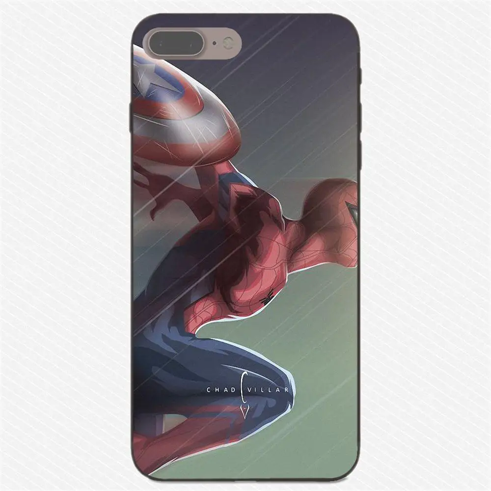 Удивительные комиксы Человека паука для Huawei Y3 Y5 II Y6 Y7 Y9 nova 2 Plus 2S 3i 4 Lite Prime 2017 2018