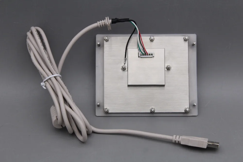 Металлическая USB клавиатура DAVO LIN IP65 с подсветкой промышленная водонепроницаемая