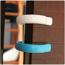 6pcs/lot Baby Safety Door Stop Card Edge Kids Corner Guards Door Stopper Holder Safety Finger Protector Door Clip Free Shipping