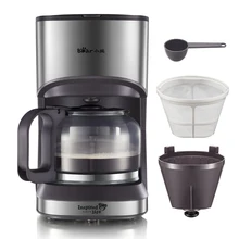 Кофеварка Kfj-A07v1 Непрерывная система Бытовая кофемашина полностью автоматическая капельная Мелкоразмерная инфузия чайник-кофейник