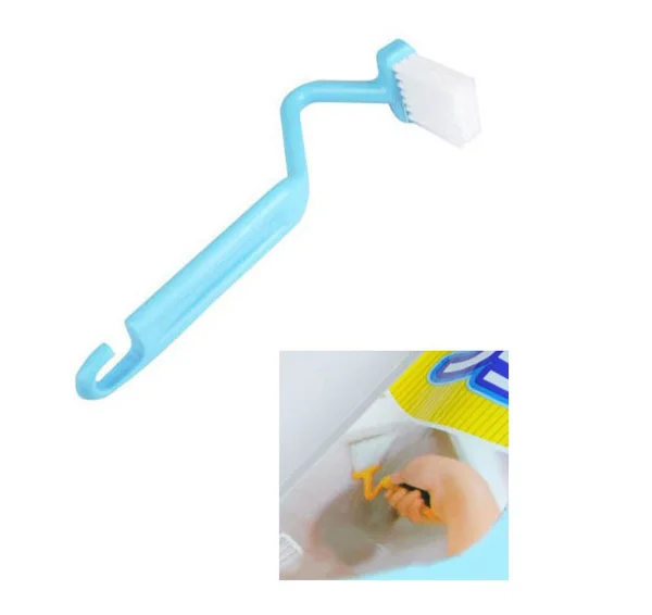 2016 Hot Sale V Type Toilet Brush and Toilet Brush Clean Side Bending Corner Cleaning Brush