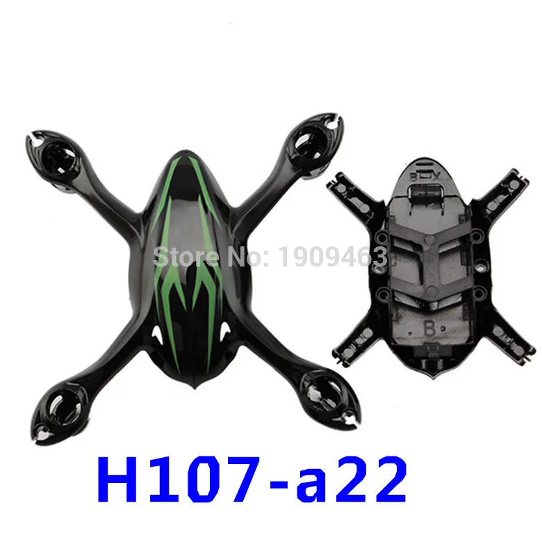 100% оригинальная Hubsan часть H107 A22 H107C корпус для Мини RC Qudcopter часть|body shell|rc body shellbody rc |