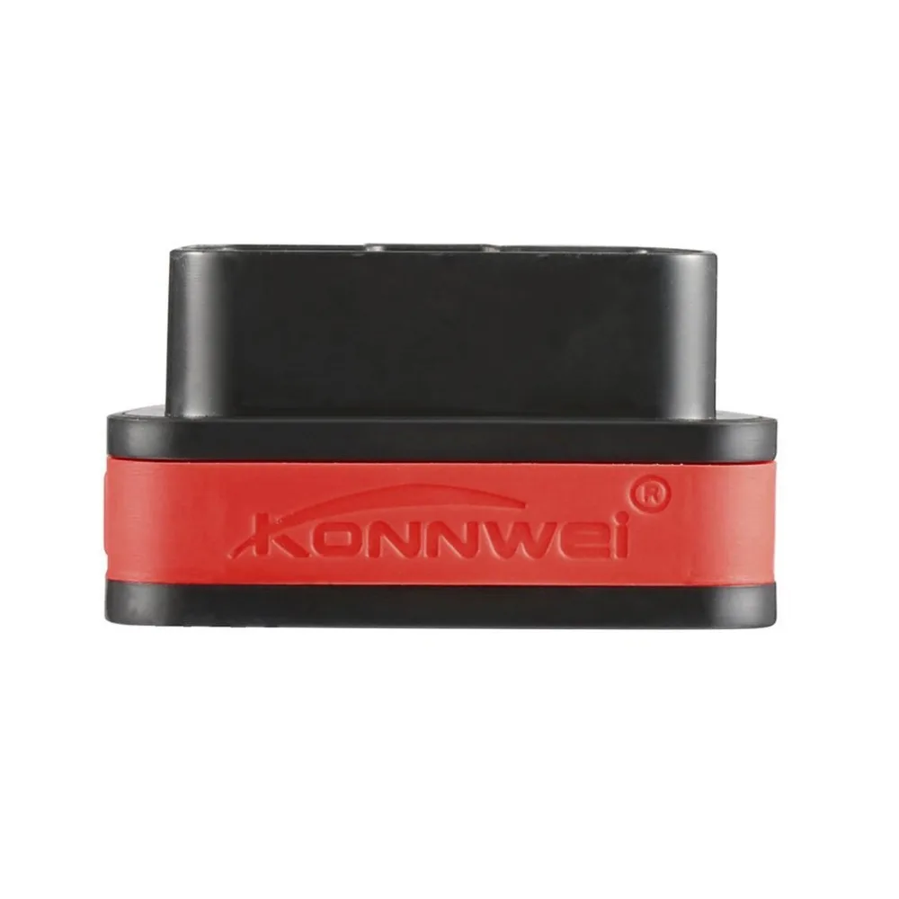 Konnwei KW901Bluetooth3.0 ELM327 OBD2 Интерфейс автомобильный диагностический инструмент автоматический OBDII автомобиля черного, красного и белого цвета