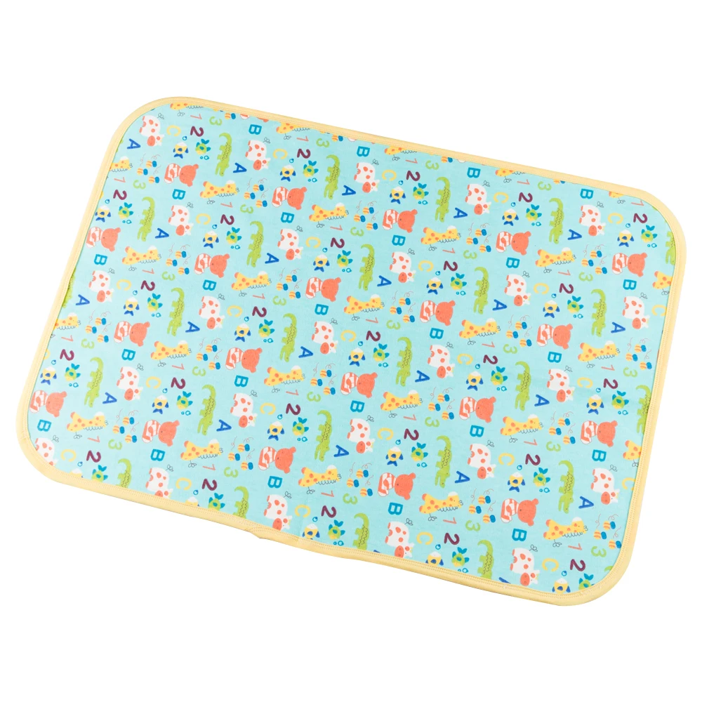 

New Year New Products of Waterproof Bamboo Cotton Changing Mat Flannel Style 3 Pieces A Lot Individual Packaging