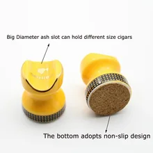 2 шт. COHIBA портативная пепельница для сигар керамический карманный держатель для сигары подставка для сигарет поддержка сигарет Путешествия сигары подставка держатель стойка