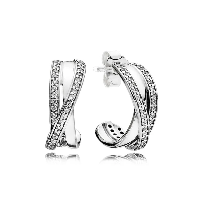 

Fanier 100% Sterling Silver 1:1 Glamour 290730cz Enterprises Original Ocs Women Mode Jewelry Wedding