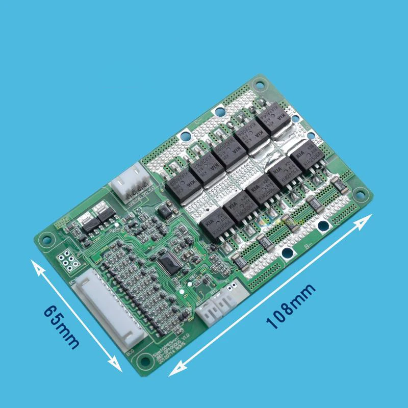 Смарт BMS 8 S 24 V Lifepo4 литий Батарея защиты poard статический баланс индикатор