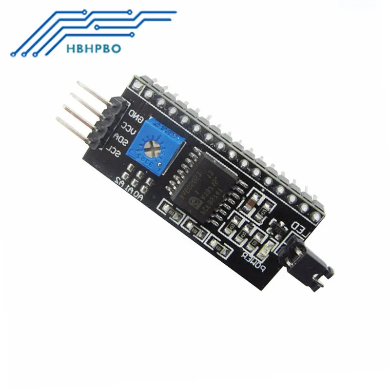 IIC/I2C/TWI/SPI Последовательный Интерфейс адаптер совета Модуль 1602 2004 ЖК дисплей