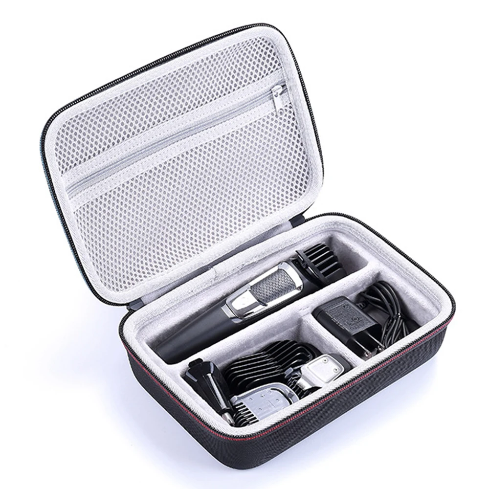 Goedkoop Nieuwste EVA Hard Travel Draagbare Tas Case voor Philips Norelco Multigroom Serie 3000, MG3750 (Past 13 bijlagen) carrying Cover