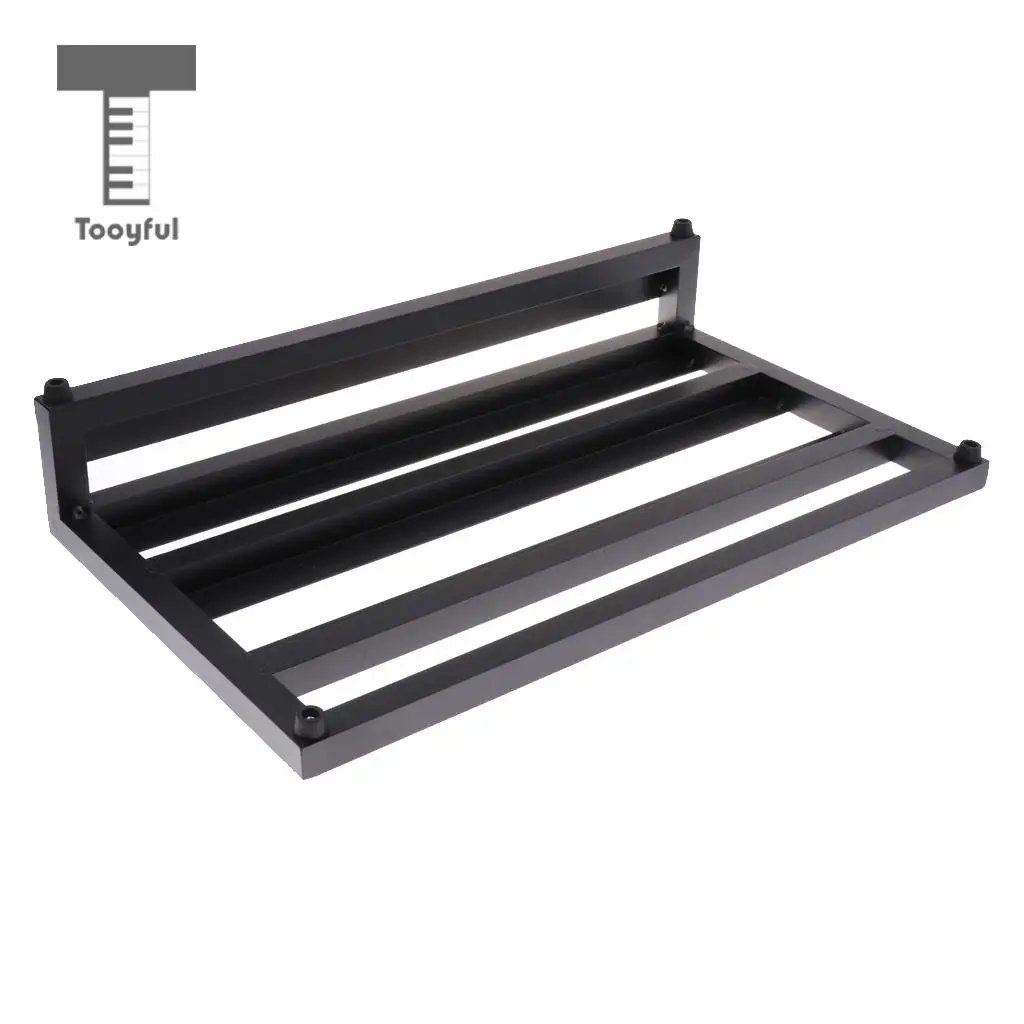 Portable Aluminum Guitar Effect Pedalboard with Gig Bag for Guitar Parts Accessories