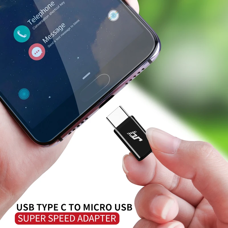 Переходник iHaitun USB C на Micro OTG кабель Type конвертер для Xiaomi 8 Samsung Galaxy S8 S9 Huawei Mate 20 P20 Pro