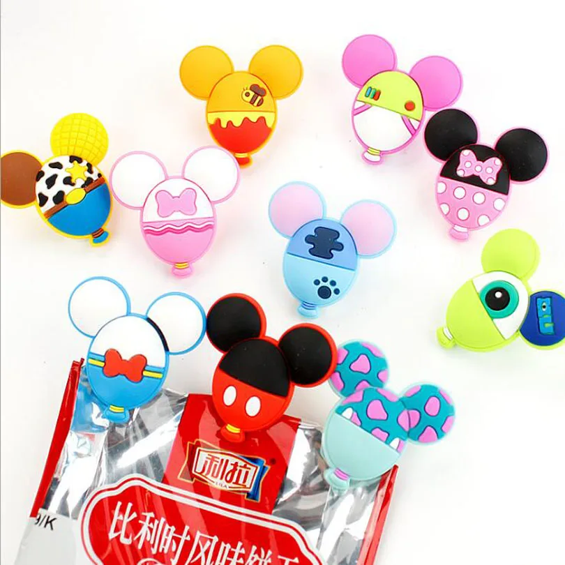10 шт./лот Kawaii Мультяшные воздушные шары бумажные зажимы файл мини фотографии